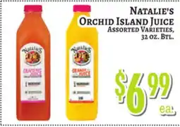 Trade Fair Supermarket NATALIE'S ORCHID ISLAND JUICE offer
