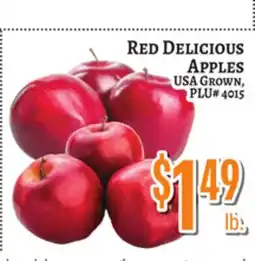 Trade Fair Supermarket RED DELICIOUS APPLES offer
