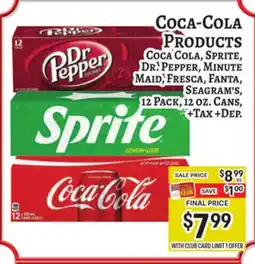 Trade Fair Supermarket COCA-COLA PRODUCTS offer