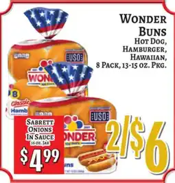 Trade Fair Supermarket WONDER BUNS offer