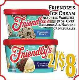 Trade Fair Supermarket FRIENDLY'S ICE CREAM offer