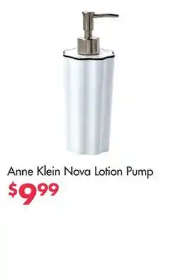 Boscov's Anne Klein Nova Lotion Pump offer