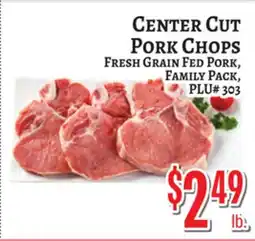 Trade Fair Supermarket CENTER CUT PORK CHOPS offer