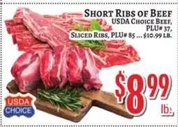 Trade Fair Supermarket SHORT RIBS OF BEEF offer