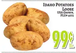 Trade Fair Supermarket Idaho Potatoes Loose offer