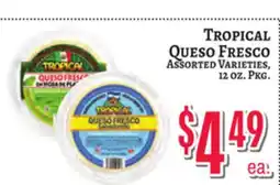 Trade Fair Supermarket TROPICAL Queso Fresco offer