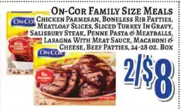 Trade Fair Supermarket On-Cor FAMILY SIZE MEALS offer