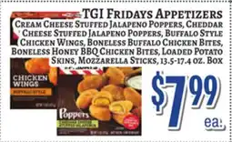 Trade Fair Supermarket TGI Fridays Appetizers offer