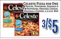 Trade Fair Supermarket CELESTE Pizza FOR ONE offer