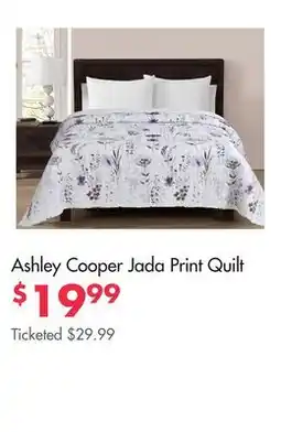 Boscov's Ashley Cooper Jada Print Quilt offer