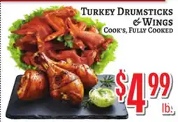 Trade Fair Supermarket TURKEY DRUMSTICKS & WINGS offer