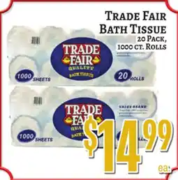 Trade Fair Supermarket TRADE FAIR BATH TISSUE offer