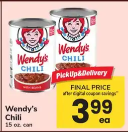 ACME Wendy's Chili offer