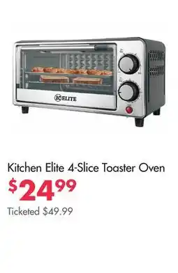 Boscov's Kitchen Elite 4-Slice Toaster Oven offer