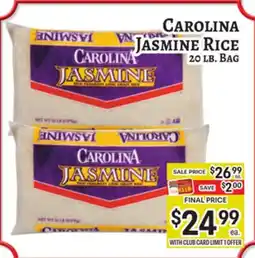 Trade Fair Supermarket CAROLINA JASMINE RICE offer