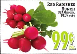 Trade Fair Supermarket RED RADISHES BUNCH offer