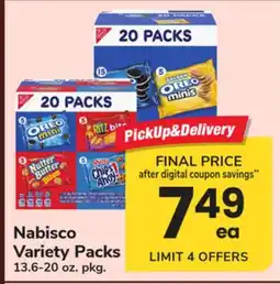 ACME Nabisco Variety Packs offer