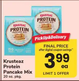 ACME Krusteaz Protein Pancake Mix offer