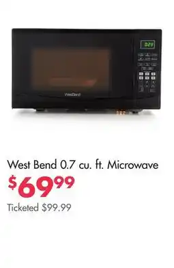 Boscov's West Bend 0.7 cu. ft. Microwave offer