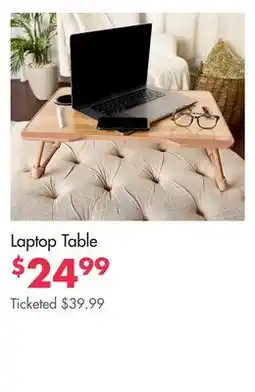 Boscov's Laptop Table offer