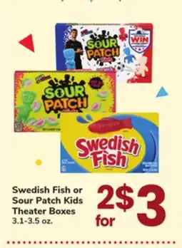 ACME Swedish Fish or Sour Patch Kids Theater Boxes offer