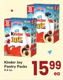 ACME Kinder Joy Pantry Packs offer