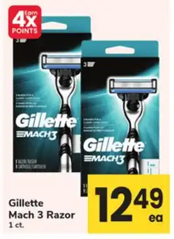 ACME Gillette Mach 3 Razor offer