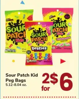 ACME Sour Patch Kid Peg Bags offer