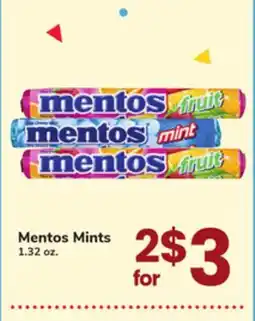 ACME Mentos Mints offer