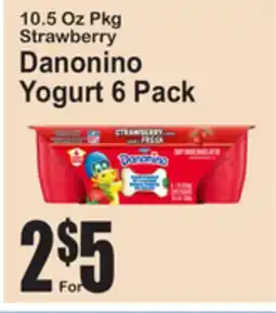 SuperFresh Strawberry Danonino Yogurt offer