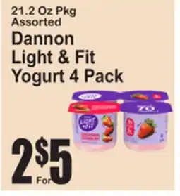 SuperFresh Dannon Light & Fit Yogurt offer