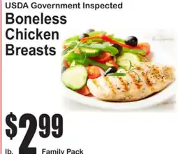 SuperFresh USDA Government Inspected Boneless Chicken Breasts offer