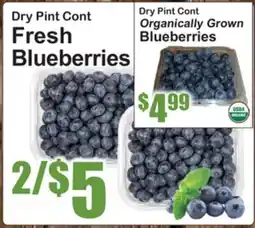 SuperFresh Dry Pint Cont Fresh Blueberries offer