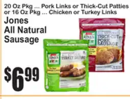 SuperFresh Jones All Natural Sausage offer