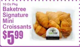 SuperFresh Baketree Signature Mini Croissants offer