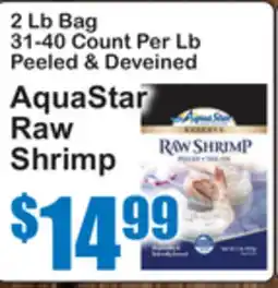 SuperFresh AquaStar Reserves Raw Shrimp offer