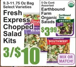 SuperFresh Fresh Express Chopped Salad Kits offer