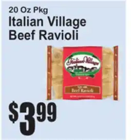 SuperFresh Italian Village Beef Ravioli offer