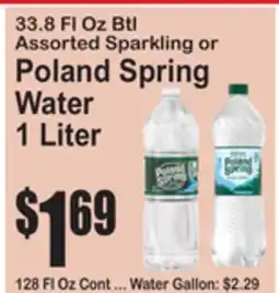 SuperFresh Poland Spring Water offer