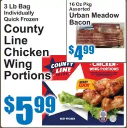 SuperFresh County Line Chicken Wing Portions offer