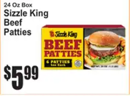 SuperFresh Sizzle King Beef Patties offer