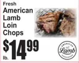 SuperFresh Fresh American Lamb Loin Chops offer