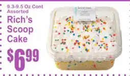 SuperFresh Rich's Scoop Cake offer