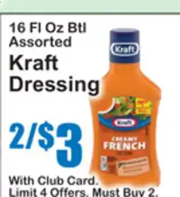 SuperFresh Kraft Dressing offer