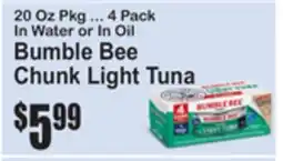 SuperFresh Bumble Bee Chunk Light Tuna offer