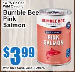 SuperFresh Bumble Bee Pink Salmon offer