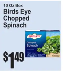 SuperFresh Birds Eye Chopped Spinach offer