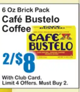 SuperFresh Café Bustelo Coffee offer