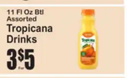 SuperFresh 11 Fl Oz Btl Assorted Tropicana Drinks offer