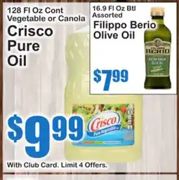 SuperFresh Crisco Pure Oil offer